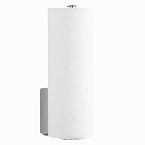 Preisvergleich Produktbild Homfa Küchenrollenhalter Papierrollenhalter Rollenhalter für Küchenkrepp wandmontierter Papierrollenhalter selbstkelbende Küchenrollen