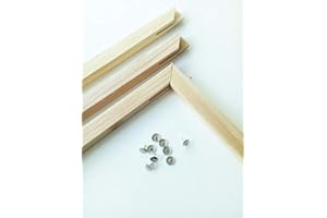 MingSH Art Stretcher Bars, Number Painting, 16x20 inch, Solid Wooden Frame for Oil Paintings, Canvas Frame Set, DIY Arts Accessory Supply, Home Studio Decor