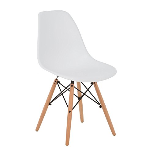 SKLUM Silla IMS Blanco Madera Natural - (Elige Color)