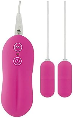 KISSKISSMENEyhyh-02 Whisper quiet 10 Function Dual medium size bullets Vibrator Strong Vibration Clitoral stimulation adult toys (Purple)