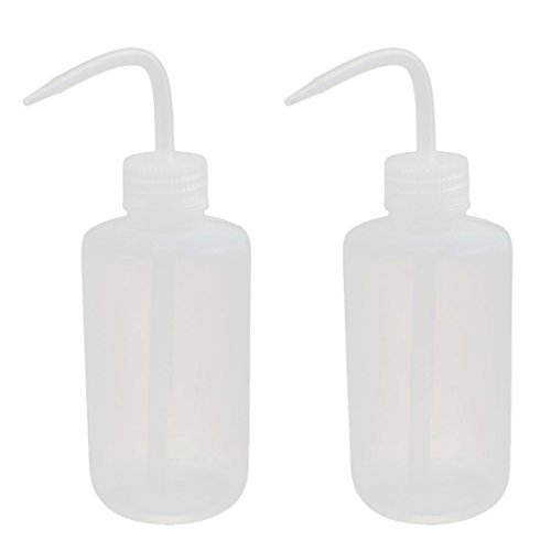 Preisvergleich Produktbild DealMux 2ST 250ml LDPE Economy Spritzflaschen Quetschflaschen Etikett Tattoo