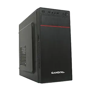 Gandiva Economical CI5 Desktop Computer(Core I5 1st Gen/8GB/120GB SSD+500GB HDD/Windows 10 (Trial Version)) MS Office(Trial Version) & Antivirus(Free Version)