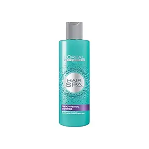 LOreal Professionnel Hair Spa Smooth Revival Shampoo for Frizzy Hair with Apricot Oil, 250 ml
