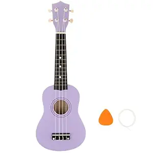 Drunkers 21 Hawaii Ukulele Mini 4 Strings Guitar for Kids Beginners Purple (57029845DRS)