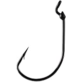 Mustad Kvd Grip-Pin 38101NP-BN Olta İğnesi BLACK NICKEL NO:3-0