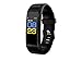 Produktbild JxucTo Freundlich Einstellbare Farbe Bildschirm Smart Armband Uhr Pulsmesser Schlaf Schrittzähler Fitness Tracker (Schwarz)