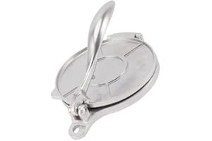 SXHLSELLER Prensa de Tortilla de Aleación de Aluminio, Máquina para Hacer Tortillas Manual, Prensa de Masa, Prensa de Tortilla de Harina, Prensa Rotis, Tortilla Pataconera para Hacer