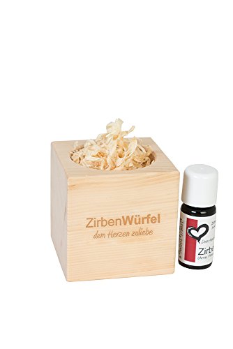 Zirben-/Arveduftwürfel 'Fresh Cube' inklusive Zirbenöl