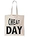 Produktbild KRISSY Cheat Day Bodybuilder Phrase Gym Motivation Schultertasche Bag
