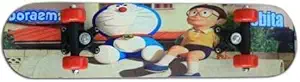 Jay Ramdev Enterprise Doraemon Nobita Skateboard Kid's Skating Board (Multicolour, 24 x 6 inch, Medium, 3-12 Years )