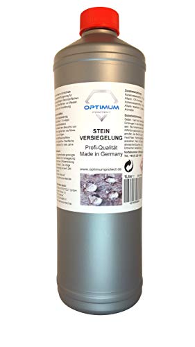 Preisvergleich Produktbild Steinversiegelung mit Langzeit- und Tiefenwirkung, wasserabweisende abriebfeste Nanobeschichtung, Flüssigglas-Technologie, farblos, atmungsaktiv, frostbeständig 1L
