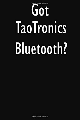 Preisvergleich Produktbild Got TaoTronics Bluetooth: TaoTronics Bluetooth Diary Journal