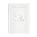 Produktbild 50x70 cm Wickelauflage Wickelbrett Wickelmulde PVC Folie 3-Keil Wickelunterlage PAPA BEAR WEIß