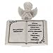 In Loving Memory Memorial Book with Cherub