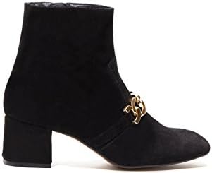 Block Heel Booties Cinzia black