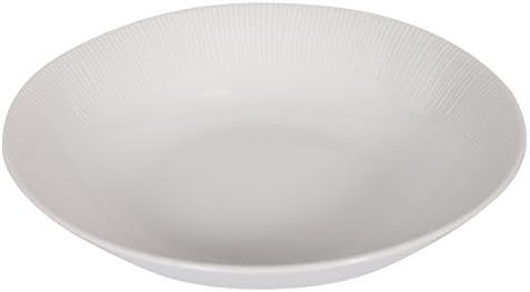 De Limoges French Porcelain Large 28.5 cm 11.2" Diameter Salad/Fruit Bowl Perfect for Holding Apples Bananas Gatherings Party Centerpiece Display Food Serving Bowl