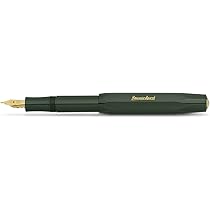 Penna Stilografica Kaweco Classic Sport - Pennino Acciaio Oro 23kt, Punta Iridio, Colore Bianco - Foto 7