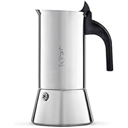 BIALETTI - Cafetière Venus - 6 tasses - 30cl - Tous Feux dont Induction - Acier Inoxydable
