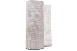 FERRITALIA SCRL Telo Rete Ombreggiante Frangivista Frangisole Bianca 3x50 Mt Alta Schermatura