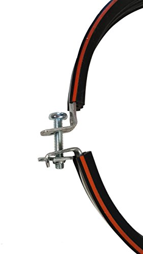 Müpro Rohrschelle Ø 150 , 3er Set, Gewinde M8/M10, MADE IN GERMANY (80 100 112 125 140 150 160 180 200) - 5