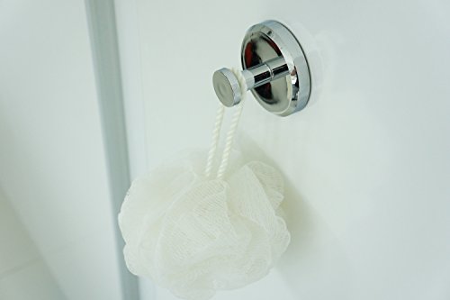 OCTOPUS – Saugnapf Haken, Mehrzweckhaken mit Saugnapfhalter – Saughaken Abnehmbarer Duschaufhänger für Handtuch, Bademantel, Mantel, Loofah … Stark, Design & Müheloser Installations-Saughaken (X 3) - 9