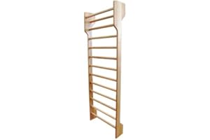 Gana Sport Spalliera Svedese Professionale in faggio Dimensioni cm 230x80