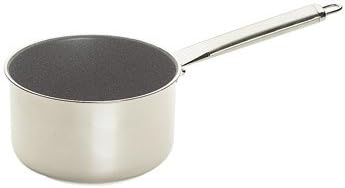 Serafino Zani Casserole 1 Man cm 14 acier intérieur anti-adhésif