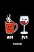 Produktbild Am Pm Notebook: Liniertes Notizbuch für Kaffee, Cappuccino, Wein und Rotwein Fans - Notizheft Klatte für Männer, Frauen und Kinder