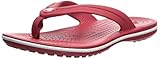 Cierre: Sin cordones crocs Crocband Flip GS, Zapatos de Playa y Piscina Unisex niño, Rojo (Pepper 6en), 38/39 EU