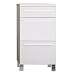 Produktbild trendteam DY56001 Garderoben Kommode weiss Hochglanz, BxHxT 54 x 100 x 35 cm