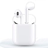 [Potente compatibilidad y diseño fácil de usar]: los auriculares micro inalámbricos pueden ser compatibles con todos los dispositivos Bluetooth, incluido el iPhone X / Plus 8/8 / Plus 7/7/6/6 Además, Samsung Galaxy S9 / S9 Plus / S8 / S8 PLUS y tabletas y otros teléfonos móviles, como el iPad. La empuñadura ultraligera de dos orejas presenta un diseño ergonómico que garantiza la comodidad a largo plazo y un casco cómodo que asegura la fatiga y la comodidad sin caerse.