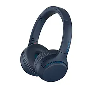 Sony WH-XB700 Wireless Bluetooth On Ear Headphone with Mic (Blue)