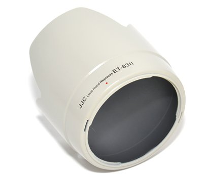 eFonto JJC LH-83II remplacement ET-83II Paresoleil d objectif pour CANON EF 70-200 mm f 2 8L USM Blanc