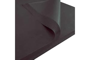 TotalPack Feuilles de papier de soie (noir, 1000 feuilles)