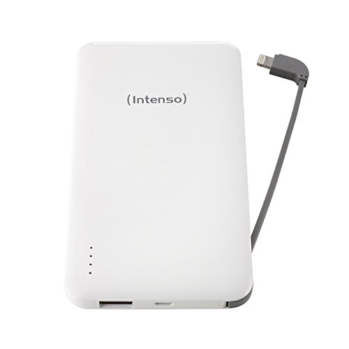 Intenso 7335532 Powerbank S10000-i Dual Slim externes Ladegerät (10000mAh, für Smartphone/Tablet PC/MP3 Player/Digitalkamera/Apple iPhone/iPad) inkl. Apple Lightning Kabel weiß - 2