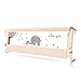 Produktbild BABY BBZ Bettgitter - Einzelfaltenschutz für Bettschutz 150cmx68cm, für Kinder und Kinder, robust und tragbar (Beige)