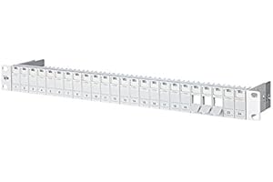 ‎METZ CONNECT METZ CONNECT 130920-00-E 1U Anschlussschacht (10 Gigabit, RJ-45, Grau, 1U, -40-70 °C)