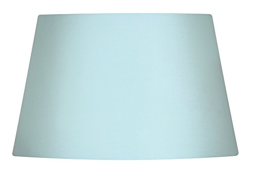 Oaks Lighting Lampenschirm, trommelförmig, aus Baumwolle, 20,3 cm - Parent Modern duck egg
