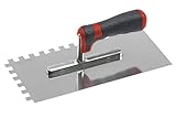 Meister Glättekelle 280 x 130 mm ✓ Zahnung: 10 x 10 mm...