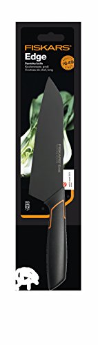 Fiskars Santoku-Messer, Modernes Design, Gesamtlänge: 29 cm, Qualitätsstahl/Kunststoff, Edge, 1003097 - 6