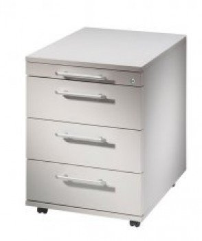 Rollcontainer "OFFICE SOLID" in Lichtgrau