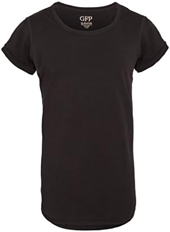 Girl from Paris Men Rundhals-Shirt - Long Oversize Shirt - black - S