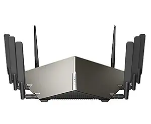 D-Link DIR-X6060 11AX Ultra Wi-Fi Router with 6000Mbps Speed, 8 simultaneous Streams, OFDMA, MU-MIMO, Dual Band, 2.5Gbps WAN, Gaming