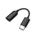 Produktbild Wokee 3.5 mm Adaptor für Xiaomi-Typ C zu Audio Kabel Adapter Aux Kopfhörerbuchse-Digital Audio Kopfhörer Jack Adapter henhengt USB-Unterstützung Anruf und Lautstärkeregelung (Schwarz)
