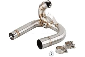 KYN for Ducati Hypermotard 1100 2007 2008 2009 Hypermotard 1100 Evo 2010 2011 2012 Tubo Collegamento collettori di Scarico Moto