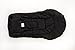 Kaiser Cuddly Bag Fleece (Size 0, Black)