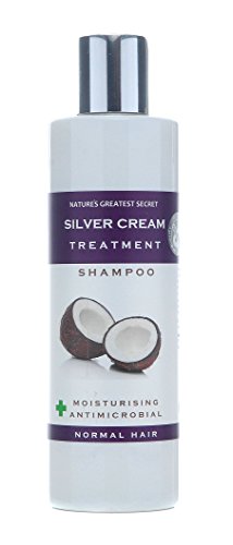 Natures Greatest Secret 250 ml Luxurious 100 Percent Natural Antimicrobial Silver Cream Shampoo