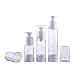 SNNplapla Mini Empty Cosmetic Portable Airless Bottle Pump Cover Travel Skincare(15ML)