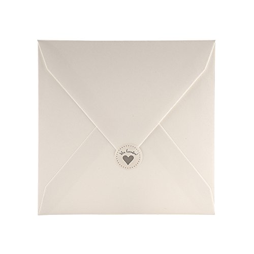 Hochzeitseinladung „Molly“ – 3 Stück – Einladungskarte zur Hochzeit in natürlicher Holz- und Leinen-Optik – inklusive Briefumschlag - 4