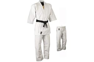 PLAYWELL Deluxe Karate White Heavyweight 14oz Uniform - NEW